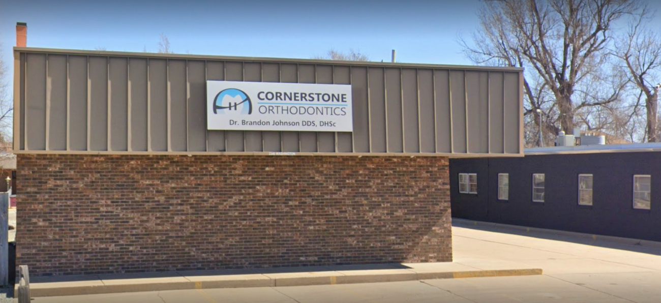 Outside view of Cornerstone Orthodontics in Great Bend