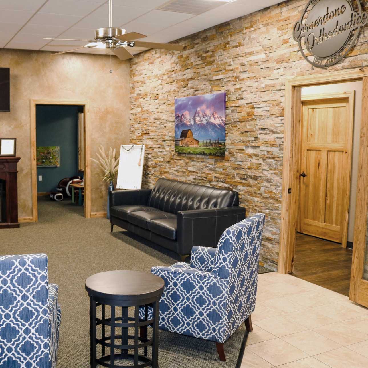 Cornerstone Orthodontics Lobby